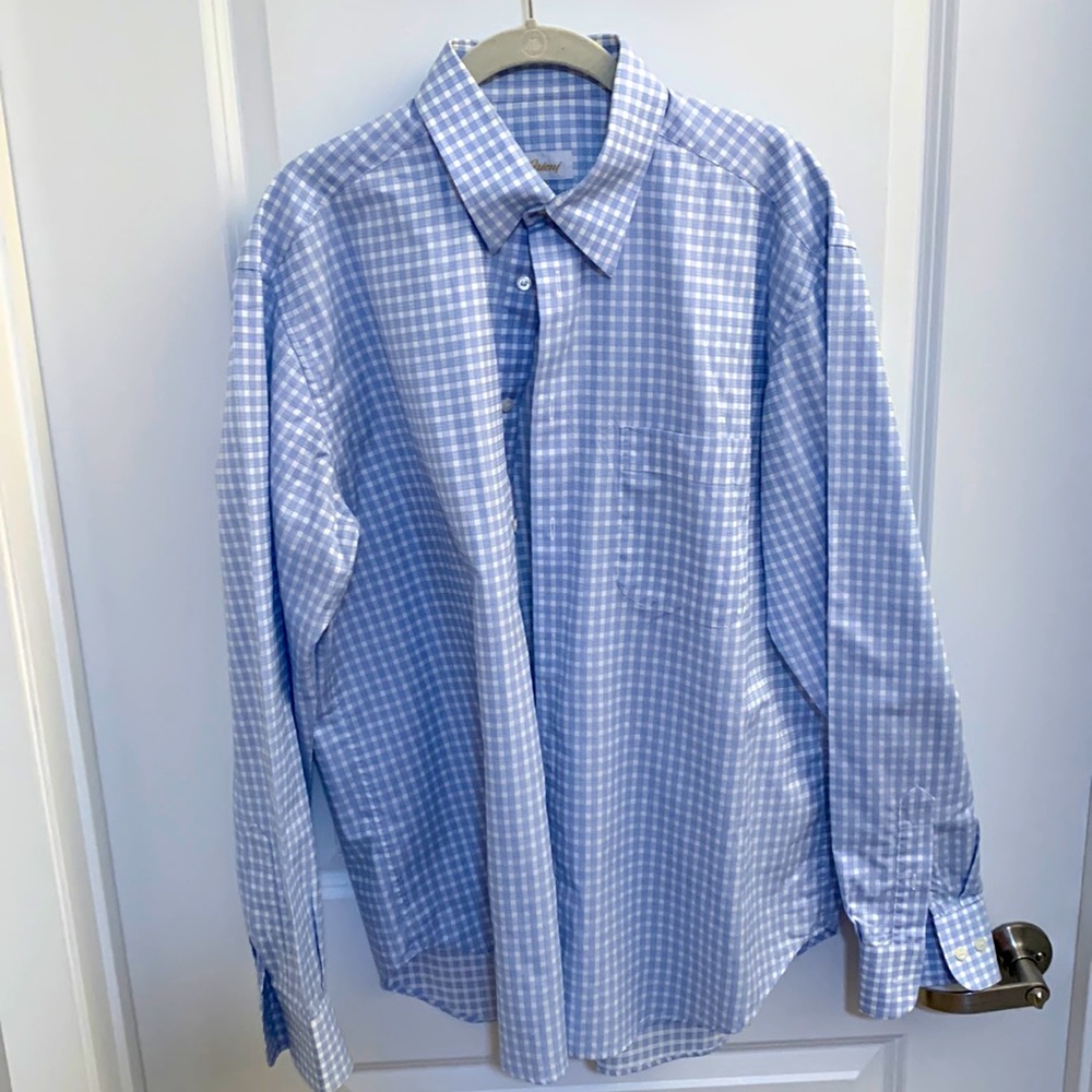 Brioni Mens Dress Shirt - size L